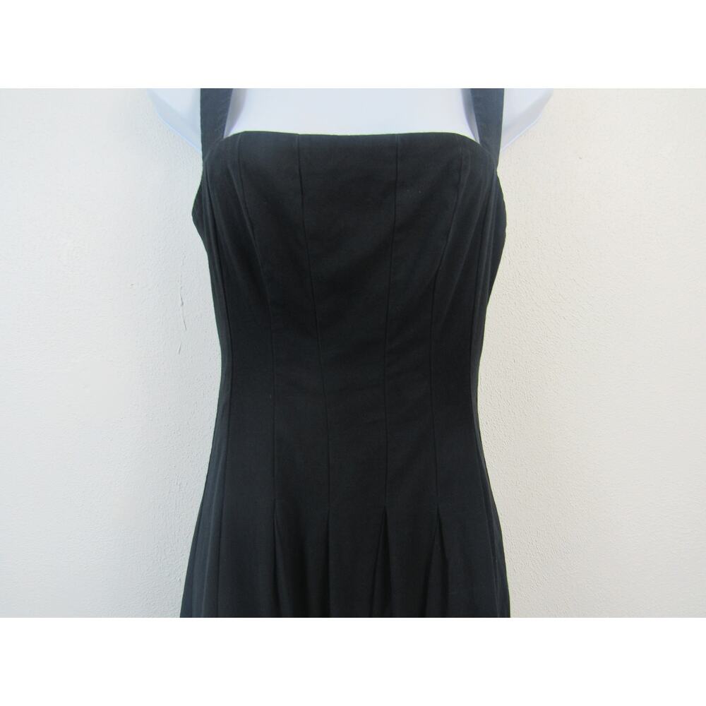 Reformation Mika Dress Black 2 - Picture 4 of 10